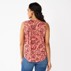 Women's Sonoma Goods For Life® Yoke Front Top -Outlet Clothiza Store 5945393 ALT