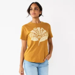 Women's Sonoma Goods For Life® Relaxed Graphic Tee -Outlet Clothiza Store 5974706 Gold Kindness