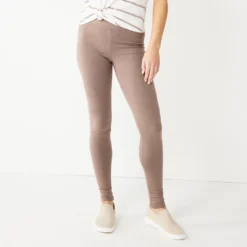Women's Sonoma Goods For Life® Midrise Leggings -Outlet Clothiza Store 6120748 Basil Brown