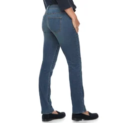 Women's Sonoma Goods For Life® Supersoft Midrise Straight-Leg Jeans -Outlet Clothiza Store 6142731 ALT